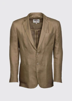 Dubarry Glen Men's Linen Blazer - Sage