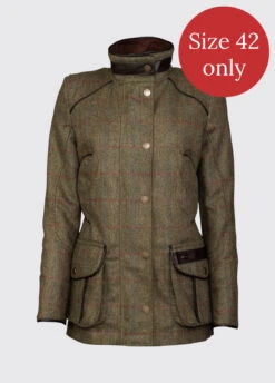 Dubarry Marlfield Tweed Jacket - Moss