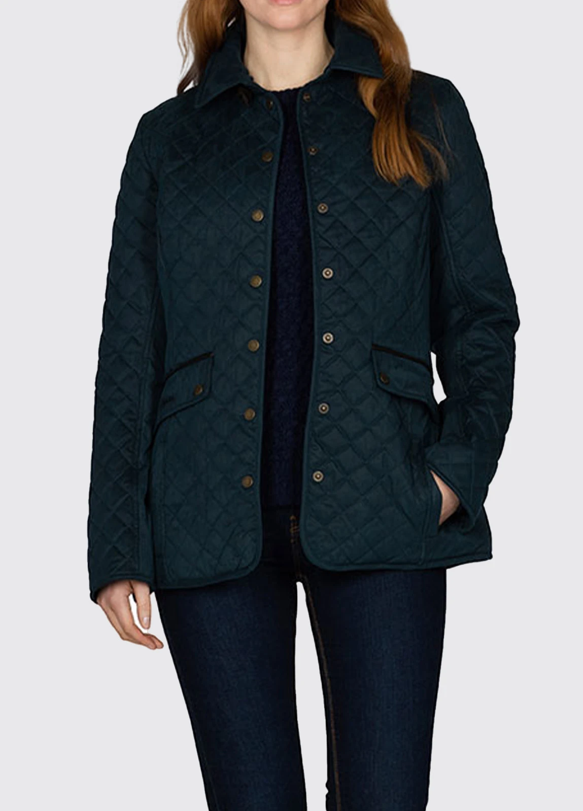 Dubarry Shaw Women's Quilted Jacket - Petrol Blue 4 Dubarry Shaw Women's Quilted Jacket - Petrol Blue - Image 2