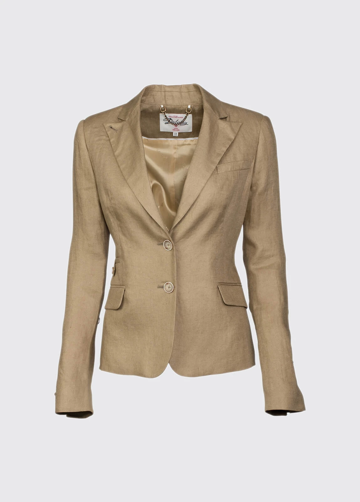 Dubarry Blairscove Women's Linen Blazer - Sage 3 Dubarry Blairscove Women's Linen Blazer - Sage