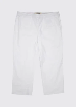 Dubarry Bluebell Cropped Trousers - White