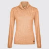 Dubarry Redmond Classic Roll Neck Knitted Sweater - Old Gold -Dubarry Sales 337554