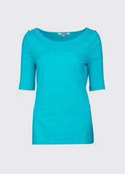 Dubarry Corofin Ladies Top - Teal