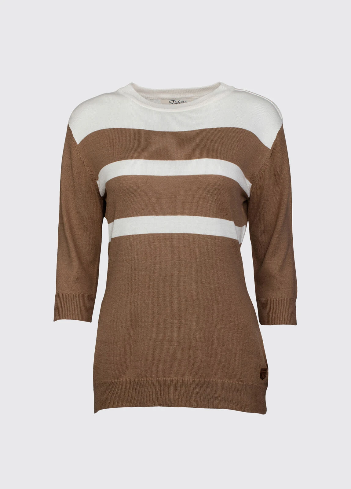 Dubarry Morrison Ladies Sweater - Cafe 3 Dubarry Morrison Ladies Sweater - Cafe
