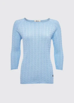 Dubarry Caltra Sweater - Pale Blue