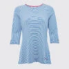 Dubarry Portmagee Stripe Top - Blue