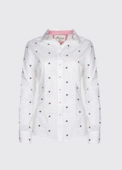 Dubarry Azalea Printed Shirt - Sail White