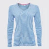Dubarry Portumna Long-sleeved Top - Blue 2 Dubarry Portumna Long-sleeved Top - Blue -Dubarry Sales 343510