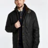 Dubarry Carrickfergus Waxed Jacket - Black -Dubarry Sales 347201 3