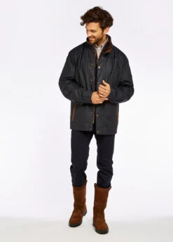 Dubarry Carrickfergus Waxed Jacket - Navy -Dubarry Sales 347203 2OVWNb2azLap12