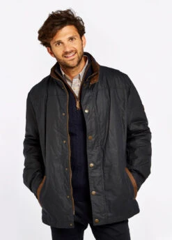 Dubarry Carrickfergus Waxed Jacket - Navy
