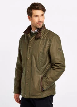 Dubarry Carrickfergus Waxed Jacket - Dusky Green
