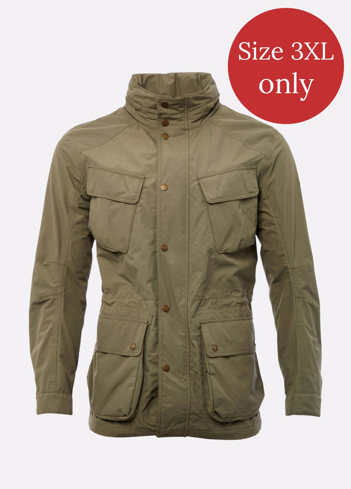 Dubarry Thornton Waterproof Jacket - Khaki 3 Dubarry Thornton Waterproof Jacket - Khaki