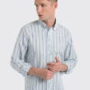 Dubarry Kinvara Striped Shirt - Blue Multi -Dubarry Sales 349087 02