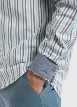 Dubarry Kinvara Striped Shirt - Blue Multi -Dubarry Sales 349087 03