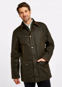 Dubarry Headford Waxed Jacket - Olive