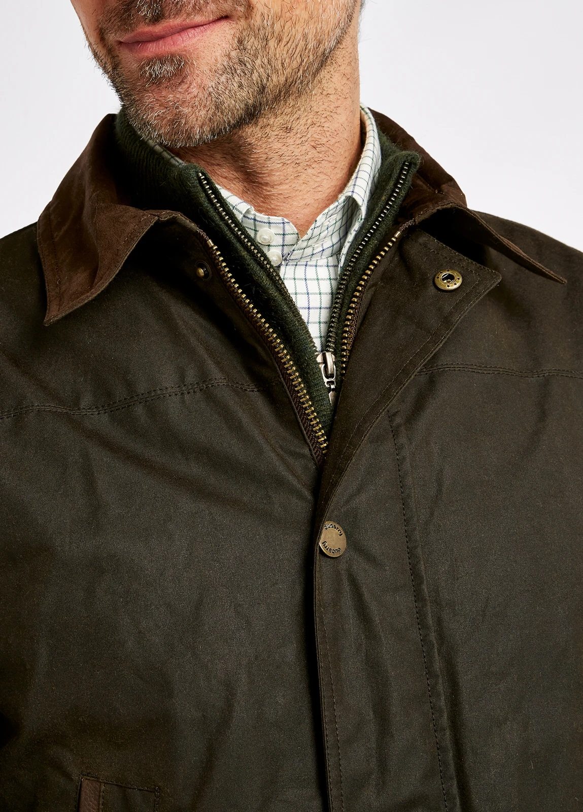 Dubarry Headford Waxed Jacket - Olive 7 Dubarry Headford Waxed Jacket - Olive - Image 5