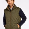 Dubarry Davis Quilted Gilet - Olive -Dubarry Sales 350109 36WlXljFAwpsY5