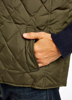 Dubarry Davis Quilted Gilet - Olive -Dubarry Sales 350109 4S4EYYQsEF9p79