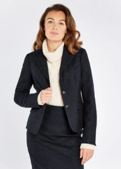 Dubarry Buttercup Tweed Jacket - Navy