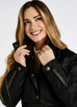 Dubarry Mountrath Waxed Jacket - Black -Dubarry Sales 351701 5