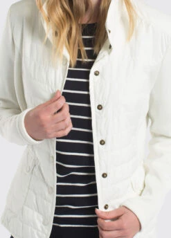 Dubarry Terryglass Jacket - Sail White 7 Dubarry Terryglass Jacket - Sail White -Dubarry Sales 353029 3