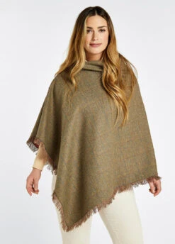 Dubarry Hazelwood Tweed Poncho - Burren