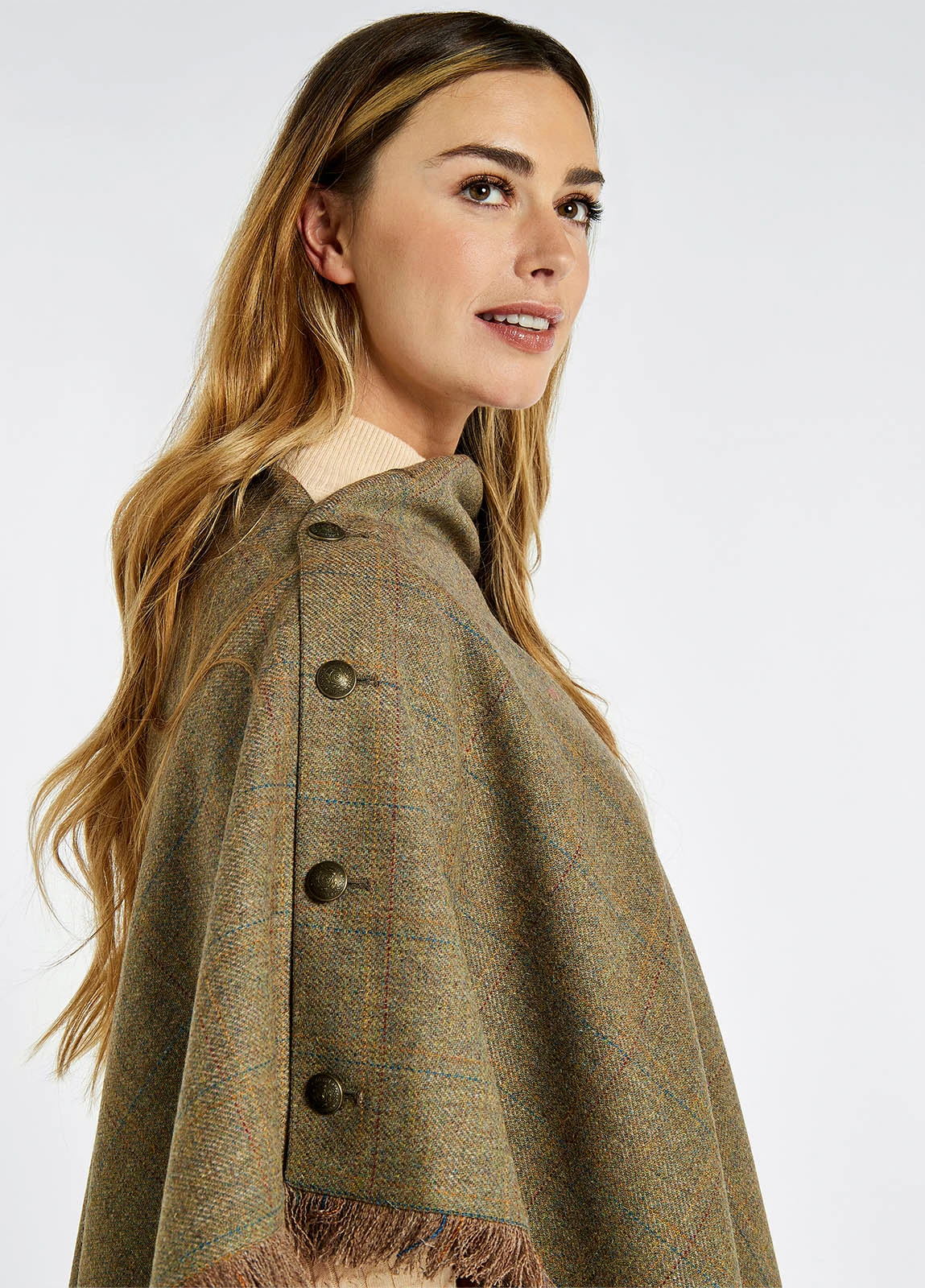 Dubarry Hazelwood Tweed Poncho - Burren 5 Dubarry Hazelwood Tweed Poncho - Burren - Image 3