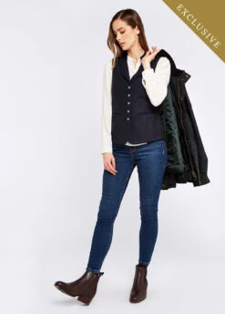 Dubarry Spindle Tweed Waistcoat - Navy -Dubarry Sales 354503 4