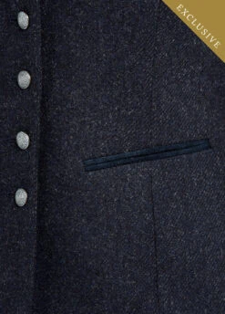 Dubarry Spindle Tweed Waistcoat - Navy -Dubarry Sales 354503 7