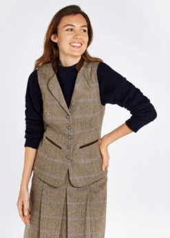 Dubarry Spindle Tweed Waistcoat - Woodrose