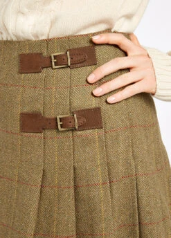 Dubarry Blossom Tweed Skirt - Elm 8 Dubarry Blossom Tweed Skirt - Elm -Dubarry Sales 354667 04