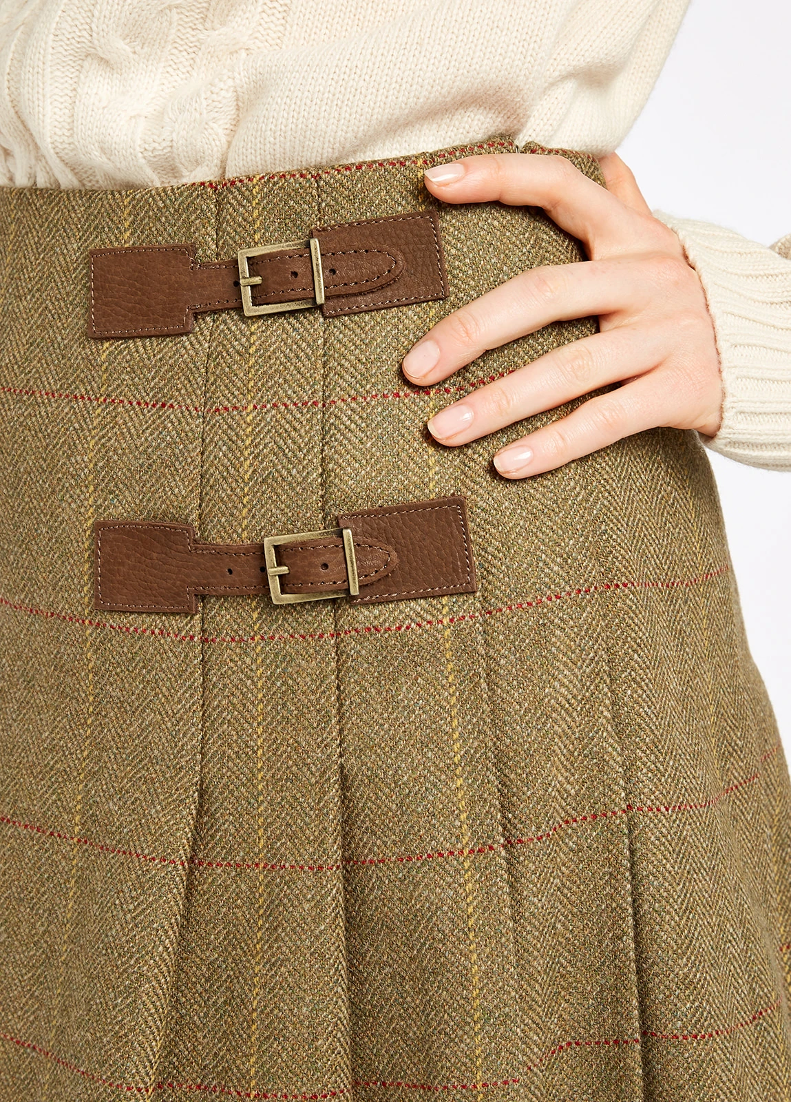 Dubarry Blossom Tweed Skirt - Elm 5 Dubarry Blossom Tweed Skirt - Elm - Image 3