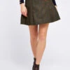 Dubarry Blossom Tweed Skirt - Hemlock