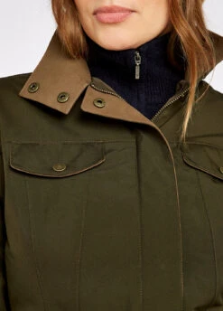 Dubarry Friel Utility Jacket - Olive -Dubarry Sales 355109 5