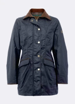 Dubarry Baltray Waxed Jacket - Navy