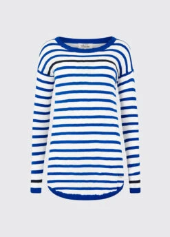 Dubarry Abbeyside Sweater - Royal Multi