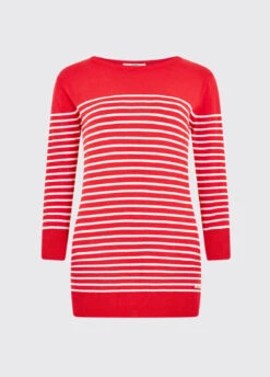 Dubarry Dunraven Cotton Top - Poppy