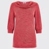 Dubarry Ballymote Top - Ruby Red -Dubarry Sales 357744