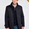 Dubarry Kingham Tweed Coat - Navy -Dubarry Sales 361803 2