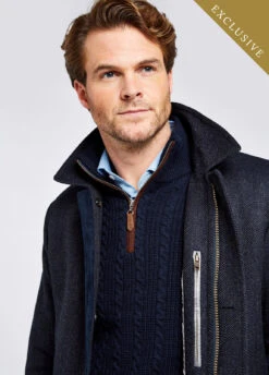 Dubarry Kingham Tweed Coat - Navy -Dubarry Sales 361803 6