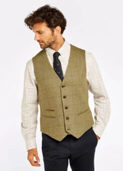 Dubarry Ballyshannon Tweed Waistcoat - Beechwood