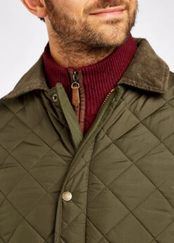 Dubarry Adare Quilted Jacket - Olive -Dubarry Sales 362409 5