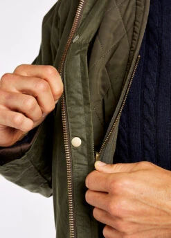 Dubarry Ballygar Quilted Waistcoat - Olive -Dubarry Sales 362509 6