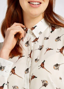 Dubarry Briarrose Shirt - Cream 9 Dubarry Briarrose Shirt - Cream -Dubarry Sales 362851 4