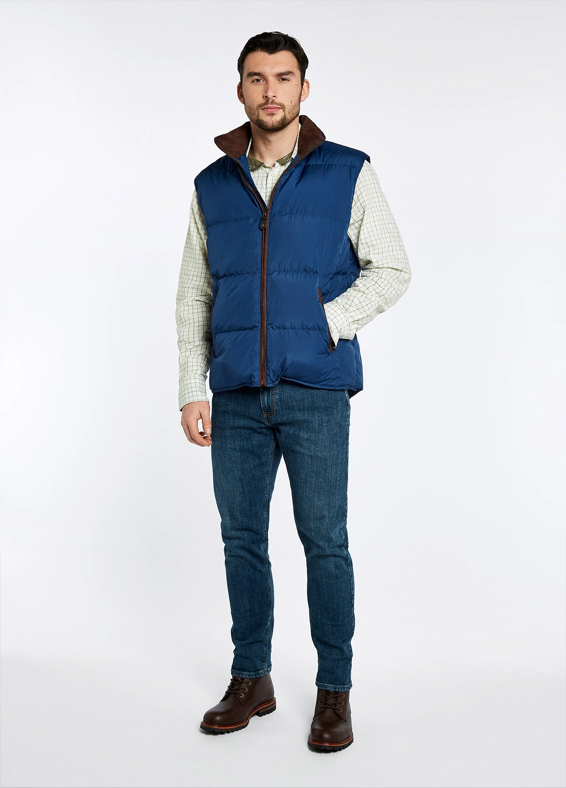 Dubarry Graystown Down-filled Gilet - Peacock Blue 4 Dubarry Graystown Down-filled Gilet - Peacock Blue - Image 2