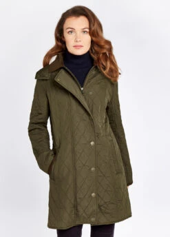 Dubarry Jamestown Quilted Jacket - Olive