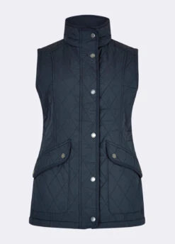 Dubarry Clonmel Quilted Gilet - Navy -Dubarry Sales 366203 01