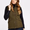 Dubarry Clonmel Quilted Gilet - Olive -Dubarry Sales 366209 03