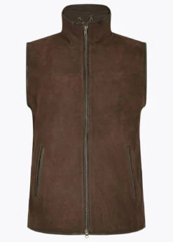 Dubarry Dunhill Leather Gilet - Walnut -Dubarry Sales 366552 01